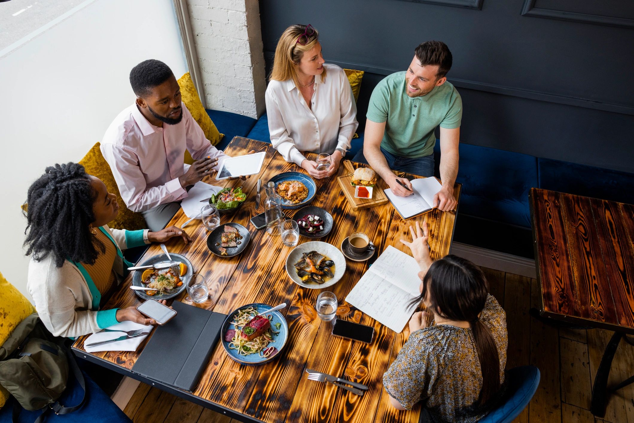 People planning opportunities and travel